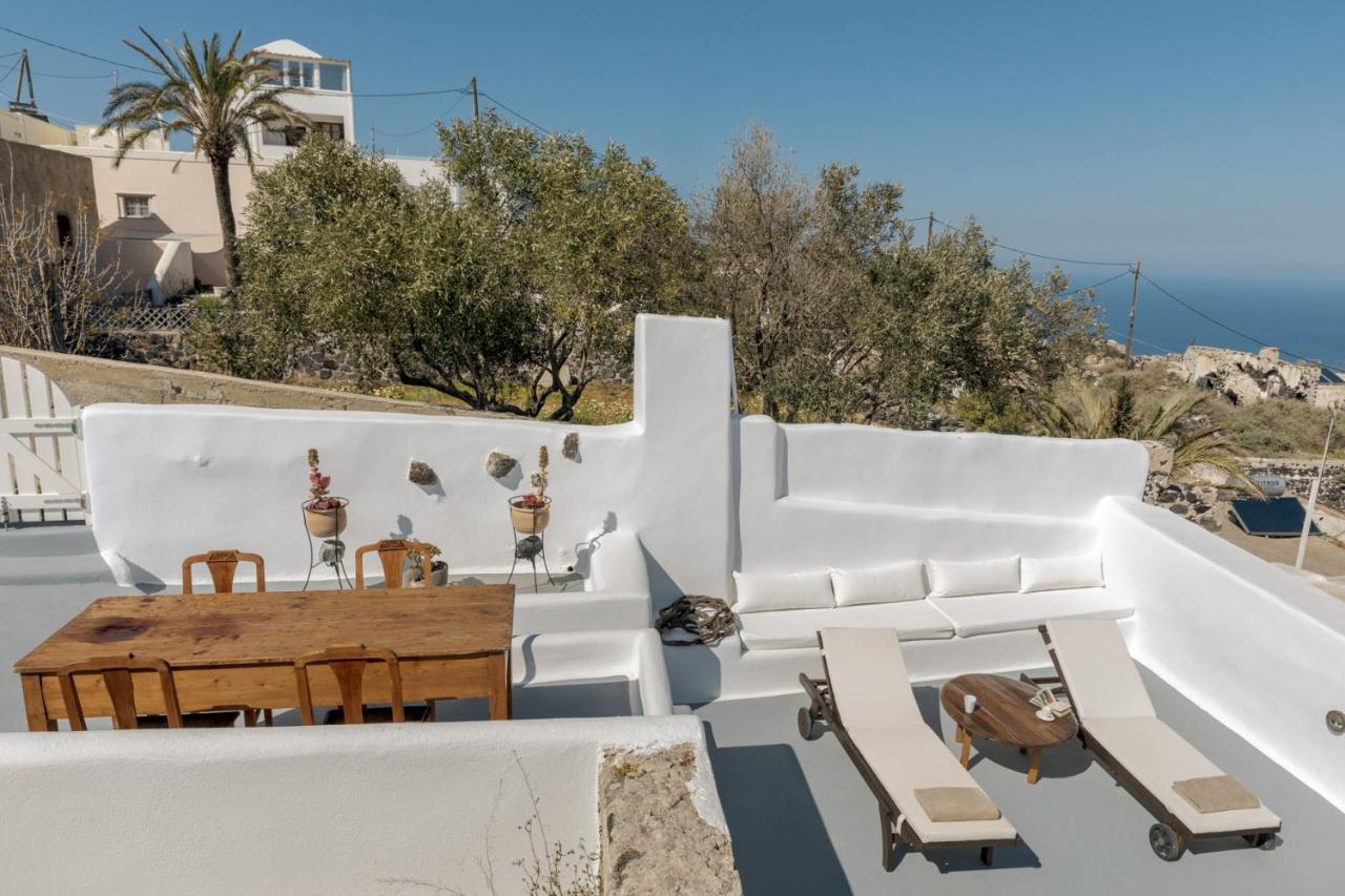 Crown Of Fira Villa ฟิรอสเตฟานี ภายนอก รูปภาพ