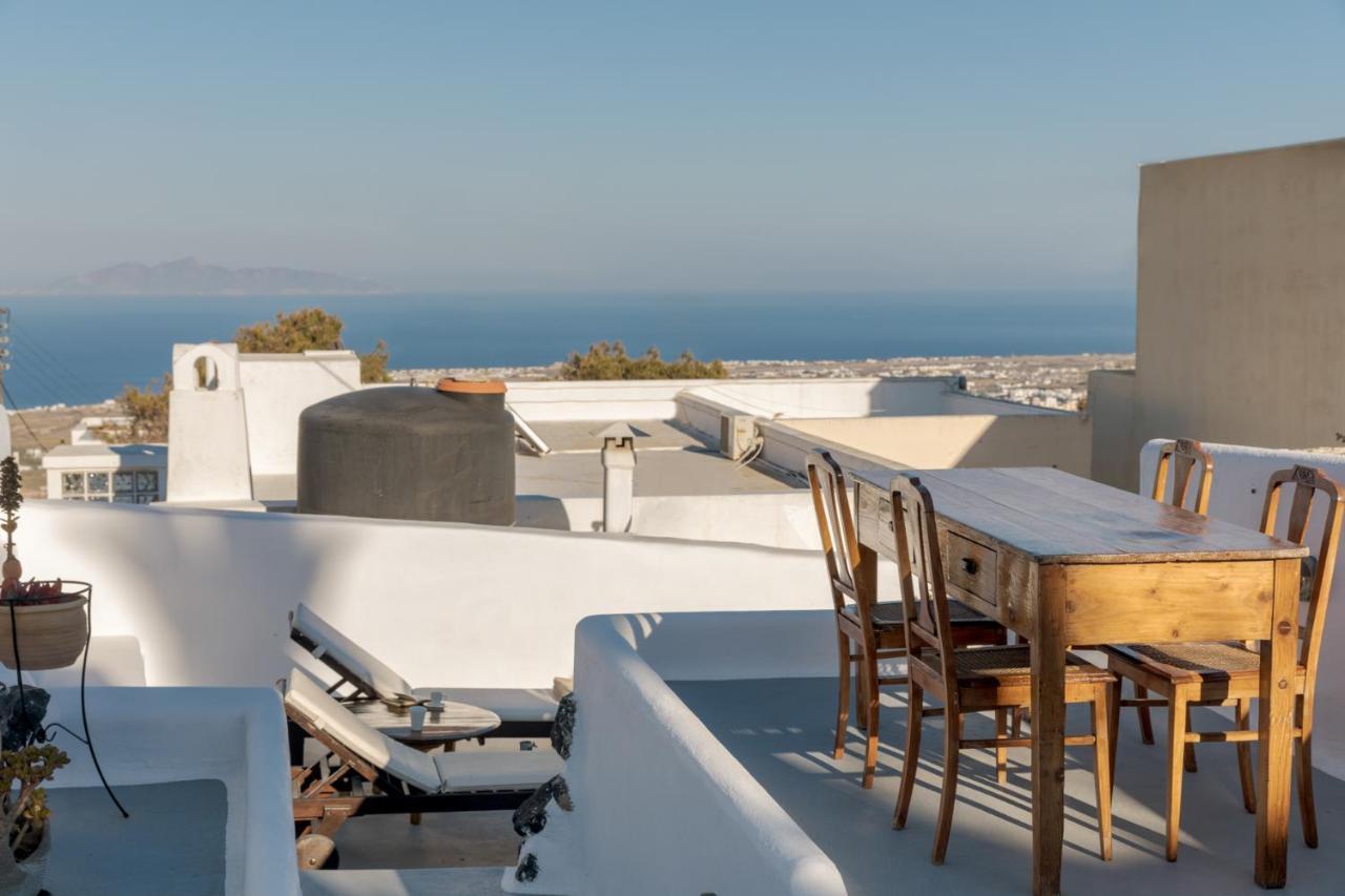 Crown Of Fira Villa ฟิรอสเตฟานี ภายนอก รูปภาพ