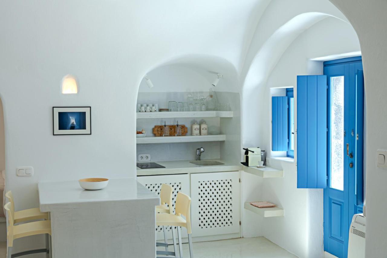 Crown Of Fira Villa ฟิรอสเตฟานี ภายนอก รูปภาพ