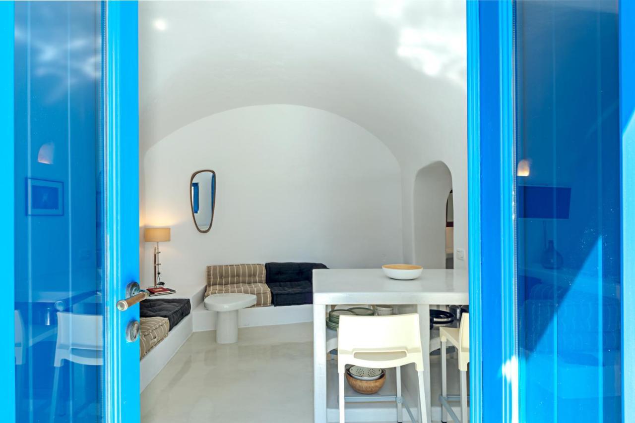 Crown Of Fira Villa ฟิรอสเตฟานี ภายนอก รูปภาพ