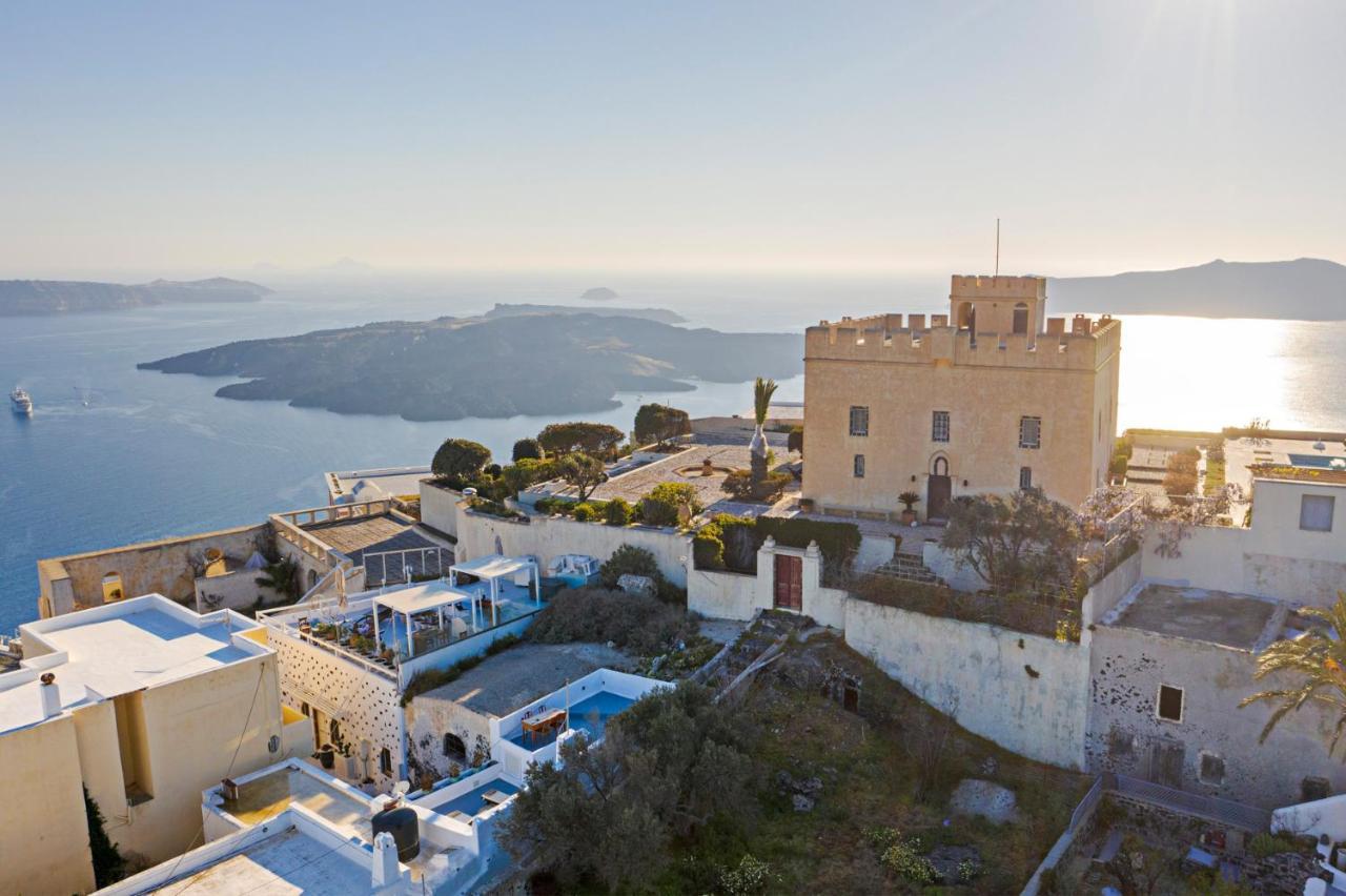 Crown Of Fira Villa ฟิรอสเตฟานี ภายนอก รูปภาพ