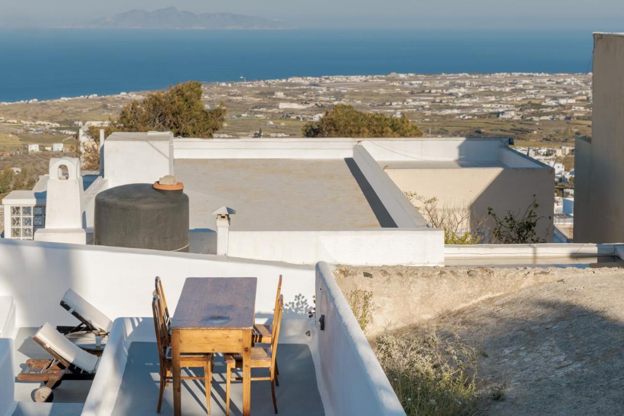 Crown Of Fira Villa ฟิรอสเตฟานี ภายนอก รูปภาพ